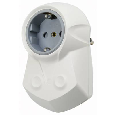 Köztes dugasz hálózati szűrővel, fehér, Ehmann 0463x0000 (0463x0000)