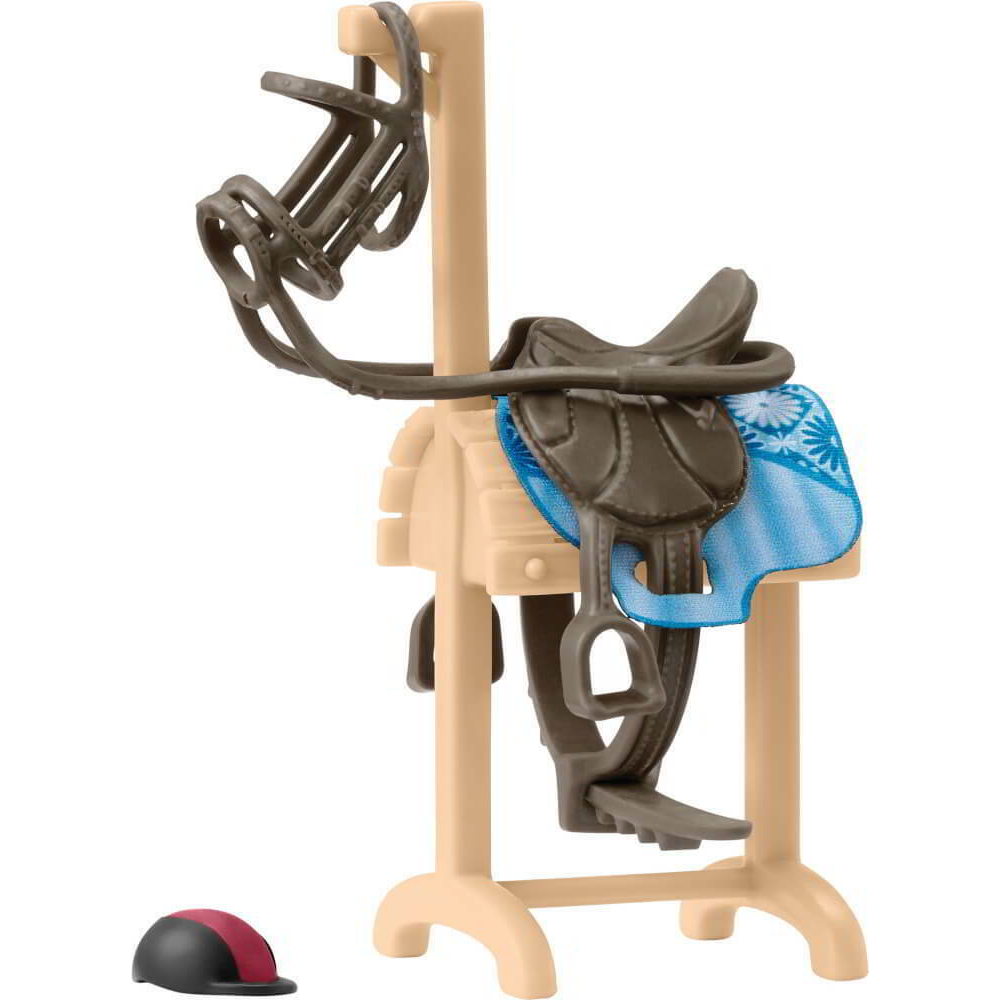 schleich HORSE CLUB 42613 játékfigura tartozék Nyeregállvány (42613)