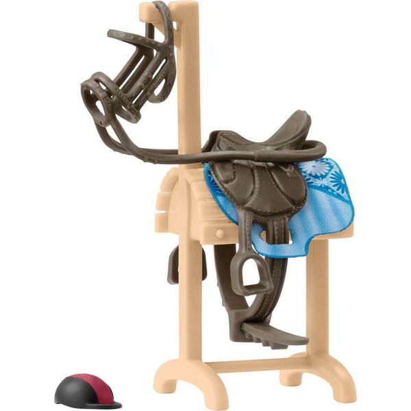 schleich HORSE CLUB 42613 akcesorium do zabawek dla dzieci Stojak pod siodło