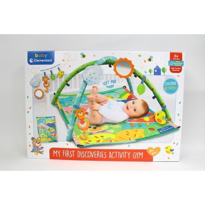 CLEMENTONI Baby My first discoveries Activity gym játszószőnyeg (17757)