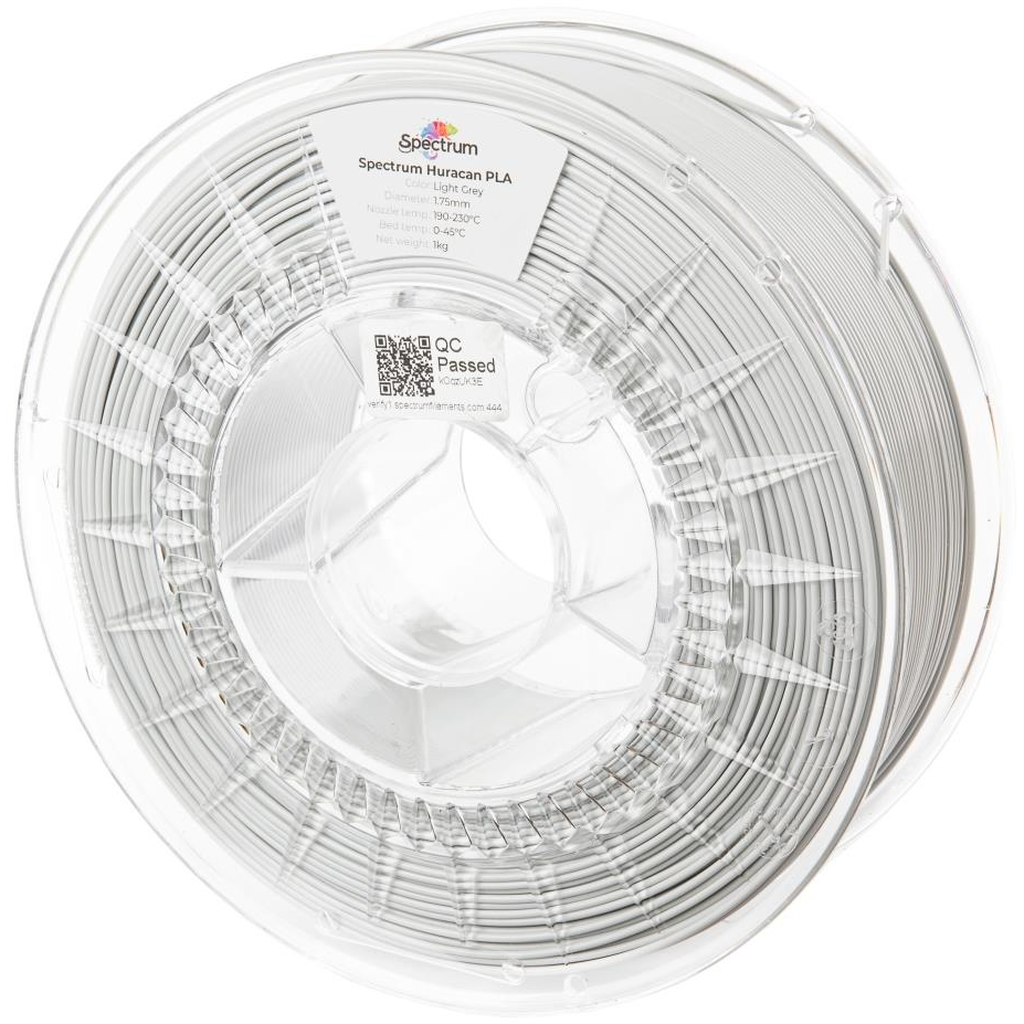 Spectrum Huracan PLA 1,75 mm, Light Grey, 1 kg (80924)