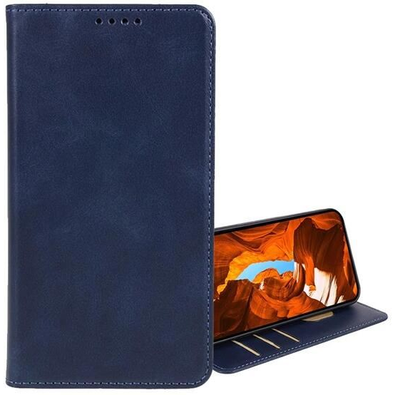 Gigapack T Phone 2 Pro 5G koptatott bőr hatású fliptok sötétkék (GP-159674) (GP-159674)