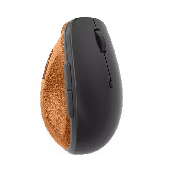 Lenovo Go vezeték nélküli ergonomikus vertikális egér szürke