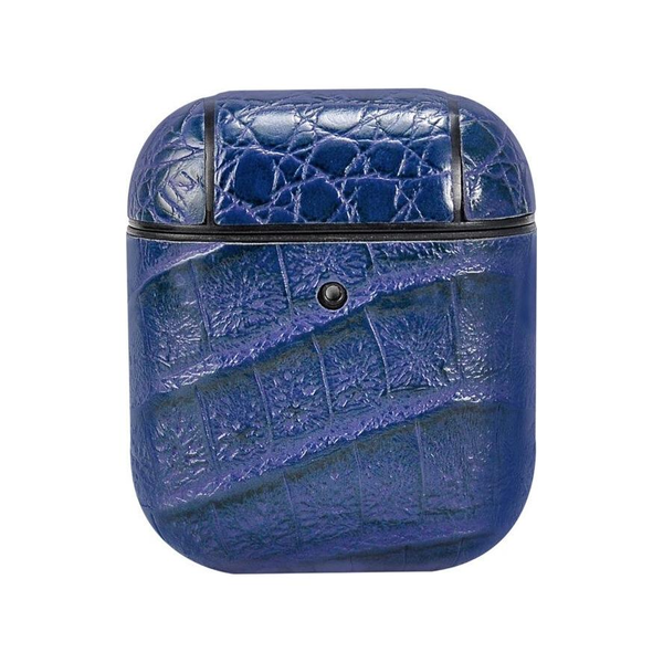 TERRATEC AirPods Case AirBox Crocodile Pattern Blue