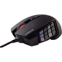 Corsair Scimitar RGB ELITE MOBA/MMO Gaming optikai egér fekete  (CH-9304211-EU)