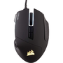 Corsair Scimitar RGB ELITE MOBA/MMO Gaming optikai egér fekete  (CH-9304211-EU)