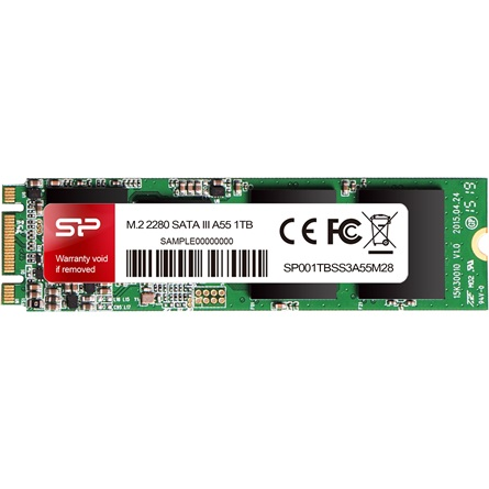 Silicon Power M.2 2280 A55 Half-slim 256 GB Serial ATA III SLC (SP256GBSS3A55M28)