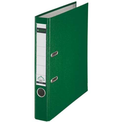 Leitz 180° Plastic Lever Arch File carpeta de cartón A4 Verde