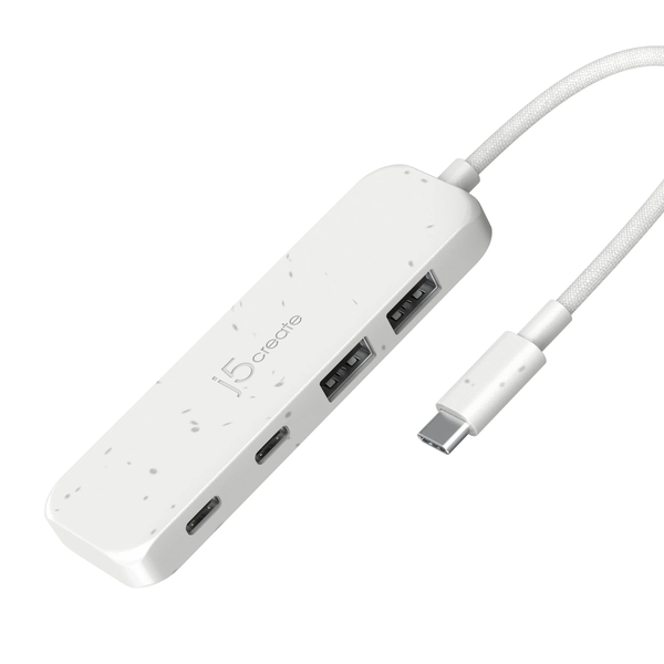 j5create JCH342EW USB 3.2 Gen 1 (3.1 Gen 1) Type-C 10000 Mbit/s Fehér