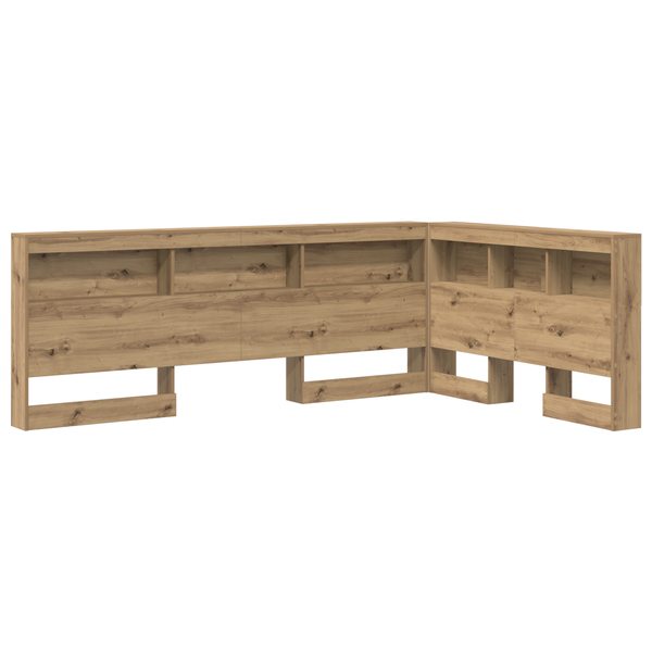 Tăblie de depozitare stejar artizanal 120 cm Lemn compozit