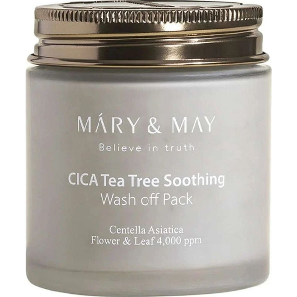 MARY AND MAY Cica TeaTree Soothing Wash off Pack 125g