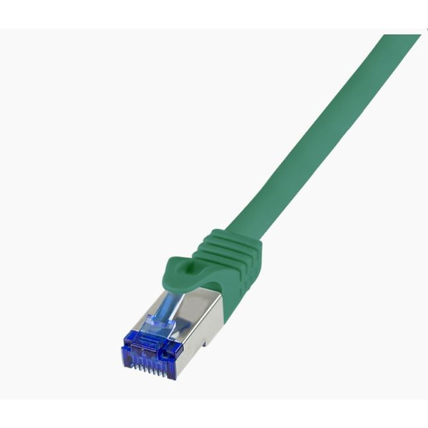 Logilink Patchkabel Ultraflex, Cat.6A, S/FTP, grün, 5 m