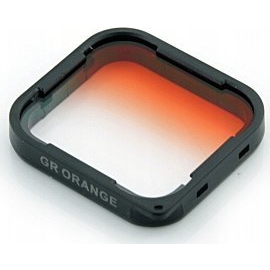 Xrec Filtr Połówkowy Pomarańczowy Do Gopro Hero 5 6 7 Black