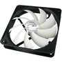 ARCTIC F12 Кутия на компютър Вентилатор 12 см Черен, Бяла