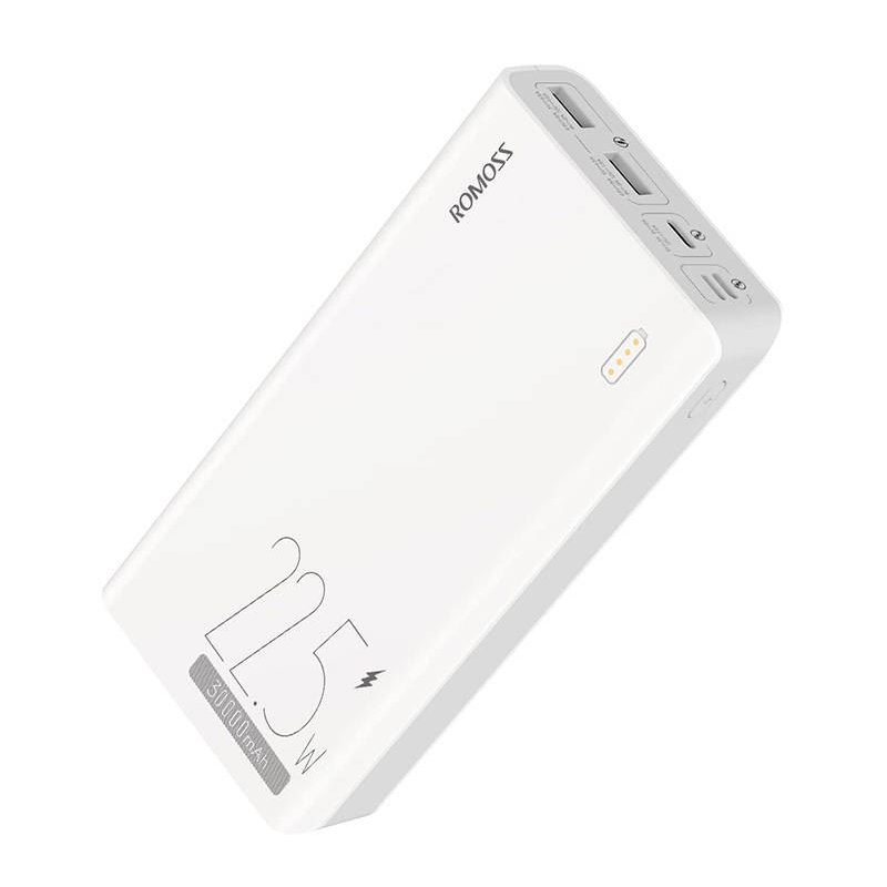 Romoss Sense 8F Power Bank 30000mAh, 22.5W fehér (PHP30-711-1133H) (PHP30-711-1133H)