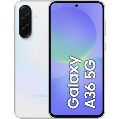 Samsung Galaxy A36 17 см (6.7") Двойна SIM карта Android 15 5G UBS тип C 6 GB 128 GB 5000 mAh Бяла