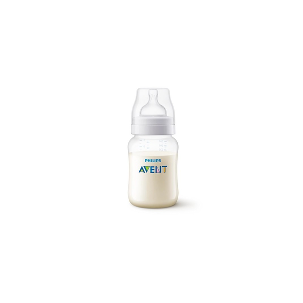 Philips Avemt SCY103/01 Hasfájáscsökkentő Műanyag Cumisüveg 260ml - Átlátszó