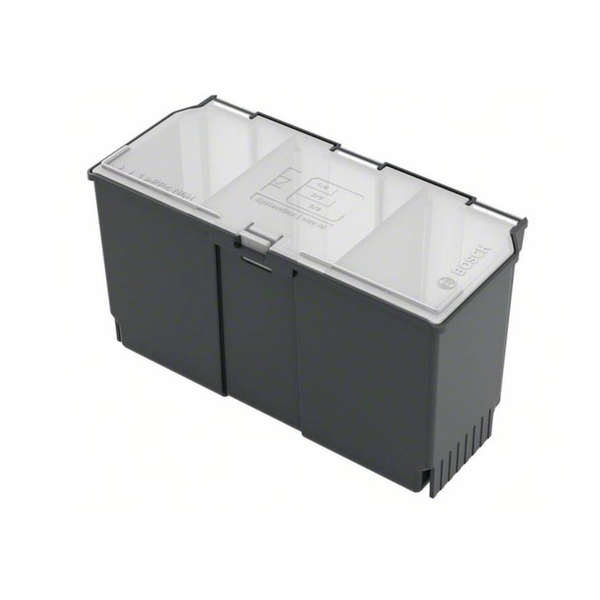 Bosch SystemBox Odkladacia schránka Obdĺžnikový Polypropylén (PP) Čierna, Šedá