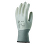 Szerelőkesztyű, tenyéren mártott 6-os méret fehér (6016)
