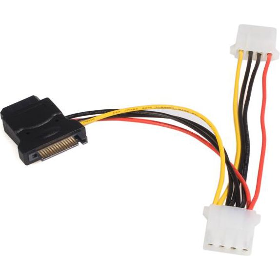 StarTech.com LP4SATAFM2L interne stroomkabel 0,153 m
