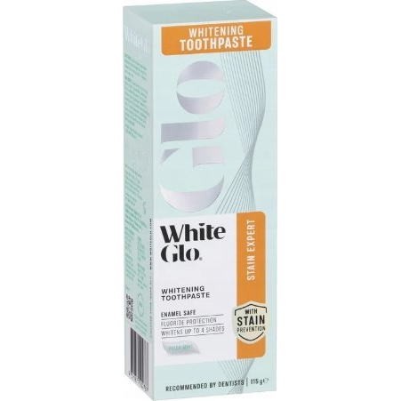 Alkotest WHITE GLO_Stain Expert Toothpaste pasta do zębów 115g
