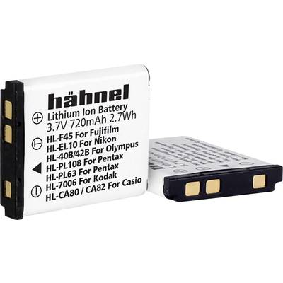 Kamera akku Hähnel Megfelelő eredeti akku NP-45, NP-45A, NP-45S 3.7 V 720 mAh HL-F45 (10001879)