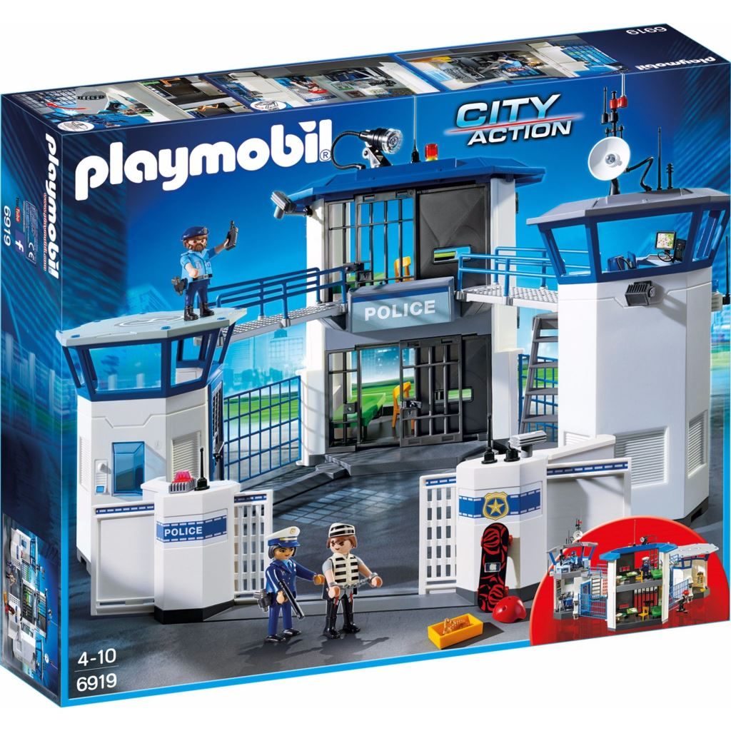 Playmobil: Rendőr főkapitányság cellákkal (6919) (play6919)