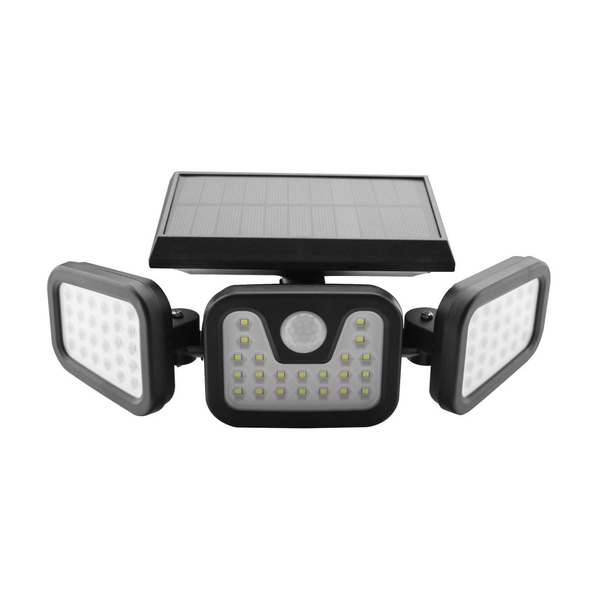 Entac Wandlampe outdoor mit PIR & Solarfunktion  3fach