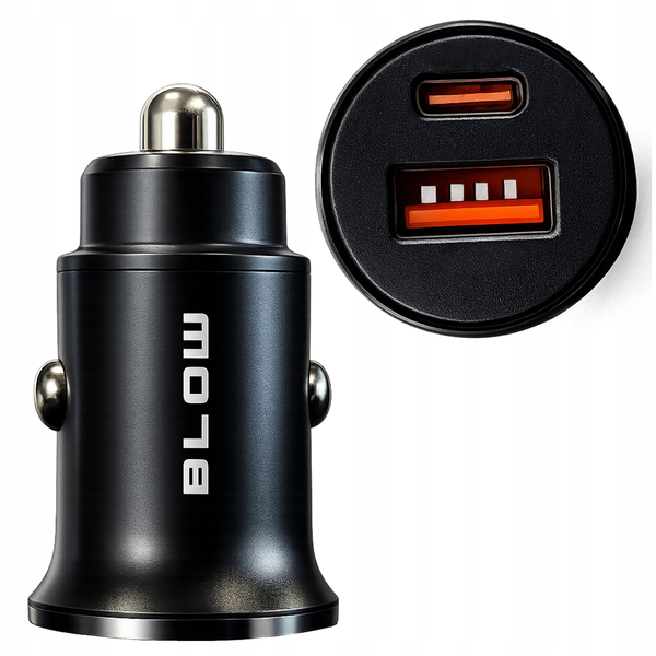 Ładowarka Blow 76-035# Ładowarka samochodowa 2x usb-a+usb-c 45w g50b