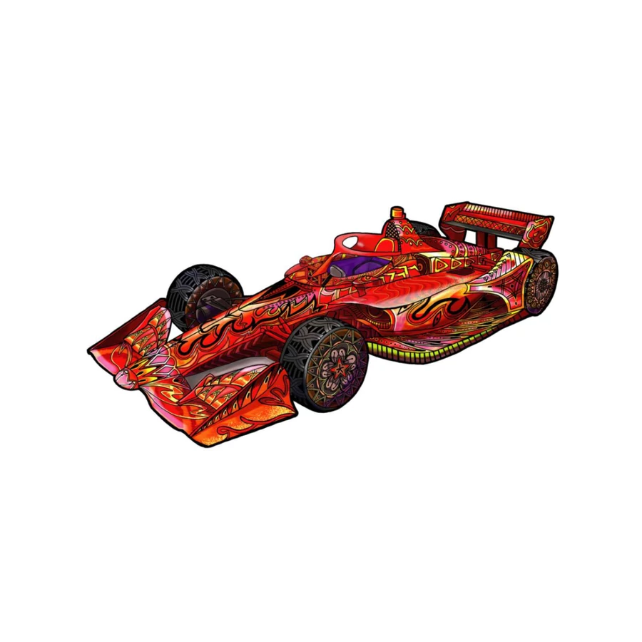 Eureka Versenyautó 110 darabos Fa puzzle (EUR34669)