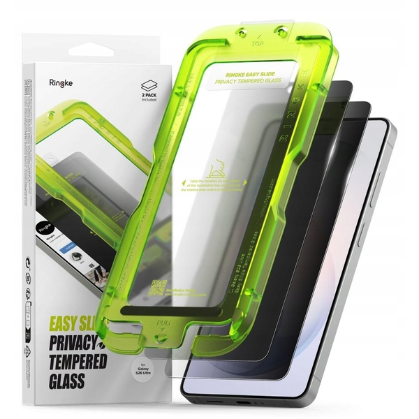 SZKŁO PRYWATYZUJĄCE RINGKE EASY SLIDE 2-PACK GALAXY S26 ULTRA PRIVACY