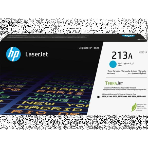HP Toner Cyan 3.000 oldal kapacitás No.213A (W2131A) (W2131A)