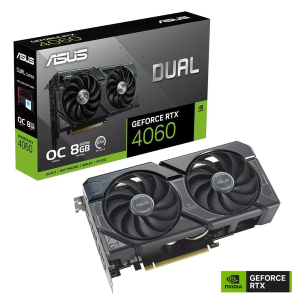 ASUS Dual -RTX4060-O8G NVIDIA GeForce RTX­ 4060 8 GB GDDR6