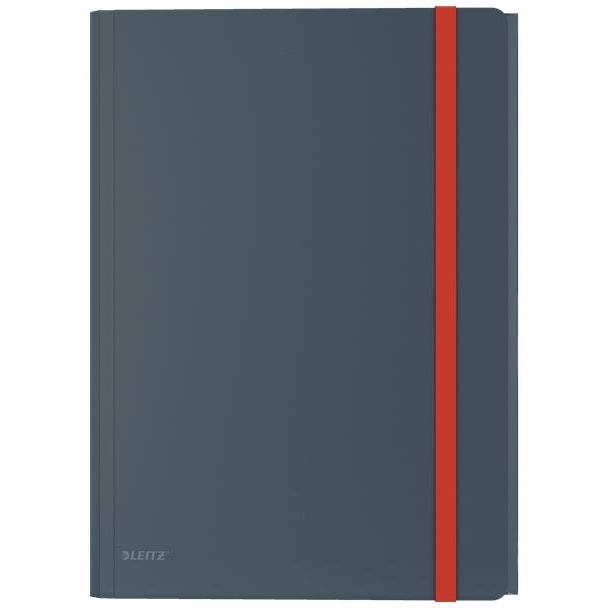 Leitz Cosy mobil gumis mappa bársony szürke (46190089) (Leitz46190089)