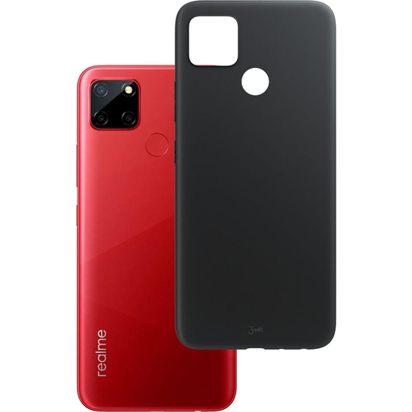 3MK Matt Case Realme C12 Fekete Tok