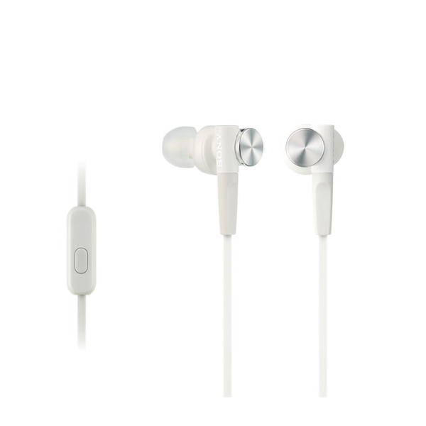 Sony MDR-XB50AP Căști Prin cablu În ureche Apeluri/Muzică Alb