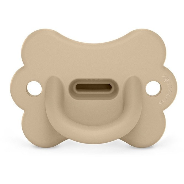 SUAVINEX - 308917-SMOCZEK 100%            SILIKONOWY FIZJOLOGICZNY SX PRO/MOTYLEK/6-18M/BEŻOWY/COLOUR ESSENCE