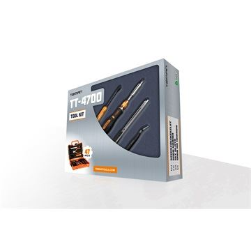 Toman TT-4700 mobil szerelőkészlet, 47 db-os (TT-4700)