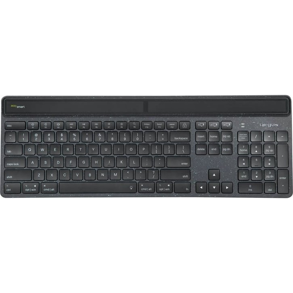 Targus Sustainable Energy Harvesting EcoSmart tastaturi Universală Bluetooth QWERTZ Germană Negru