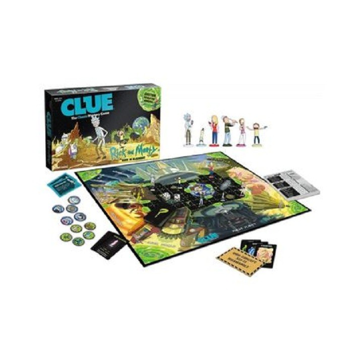 Cluedo Rick and Morty angol nyelvű társasjáték (5053410003210)