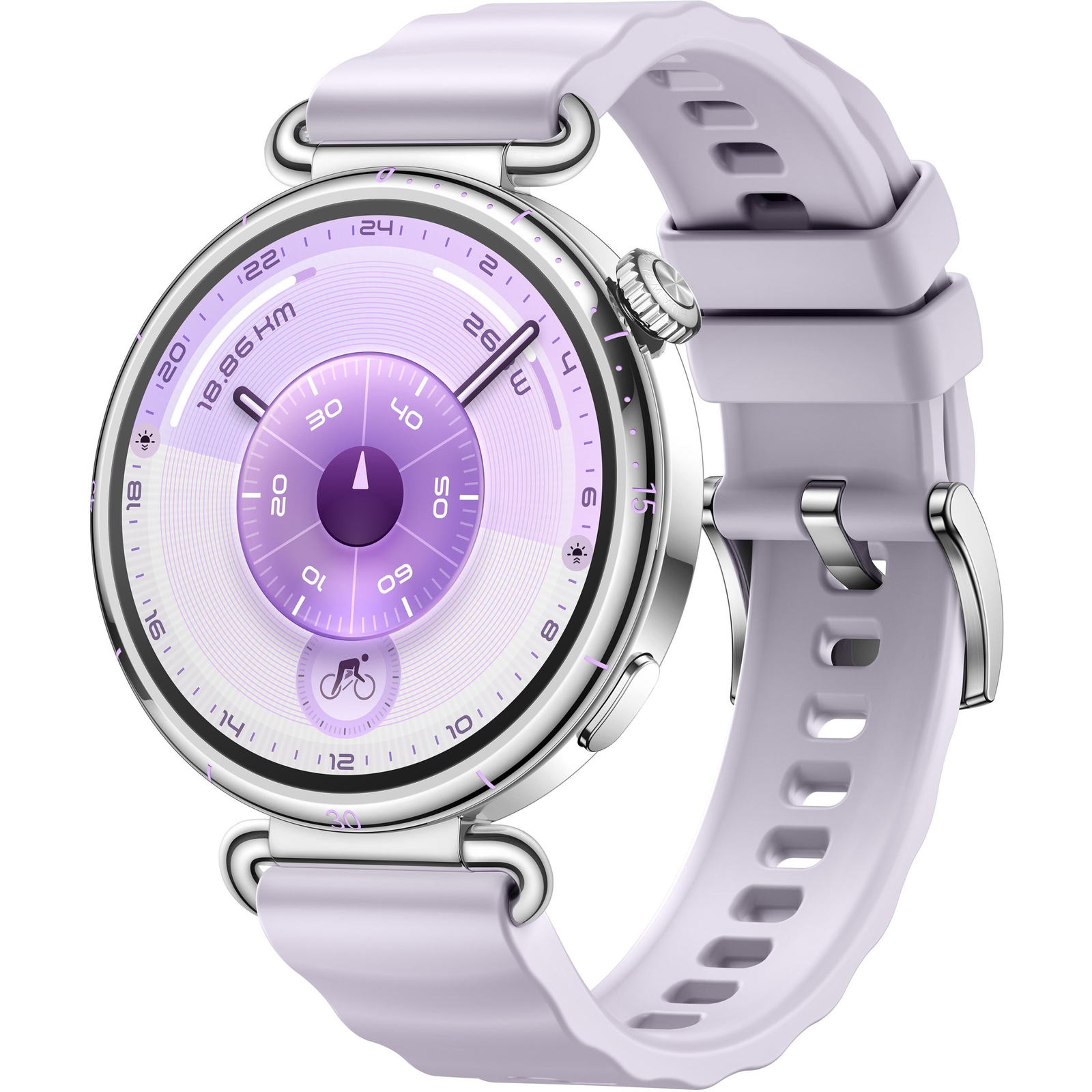 Huawei Watch GT6 41mm Purple okosóra AMOLED kijelzővel (55020FTM)