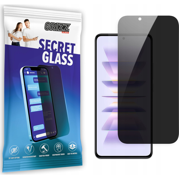 GrizzGlass Szkło prywatyzujące GrizzGlass SecretGlass Xiaomi Redmi K50 Gaming AMG F1 5G