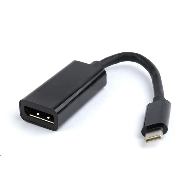 Gembird adaptér Gembird USB-C na Displayport, černá černá