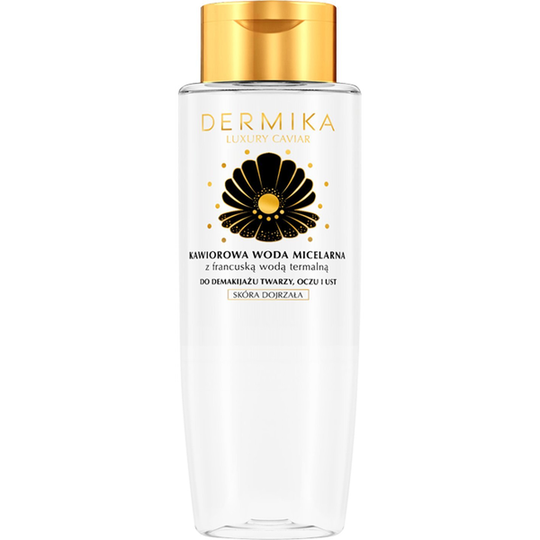 Dermika Luxury Caviar Kawiorowa Woda micelarna z francuską wodą termalną 400ml