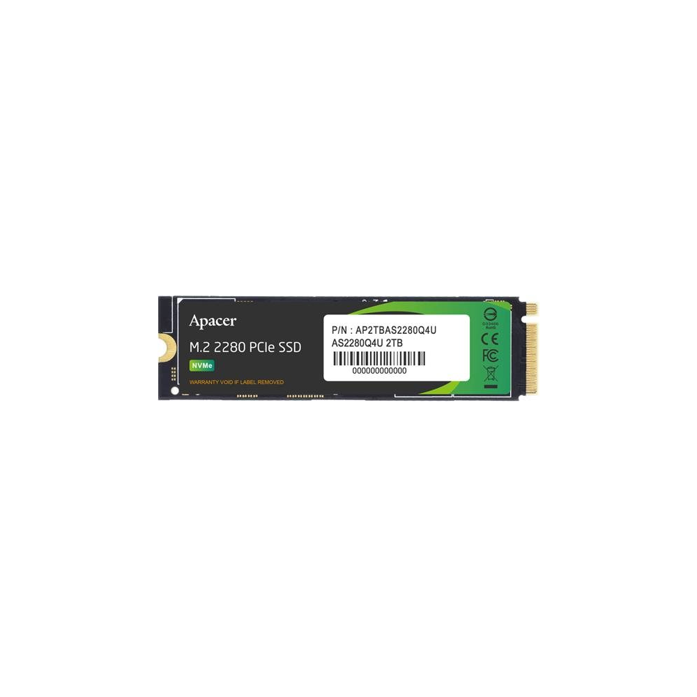 Apacer AS2280Q4U 2TB M.2 NVMe PCIe Gen4 SSD (AP2TBAS2280Q4U-1)