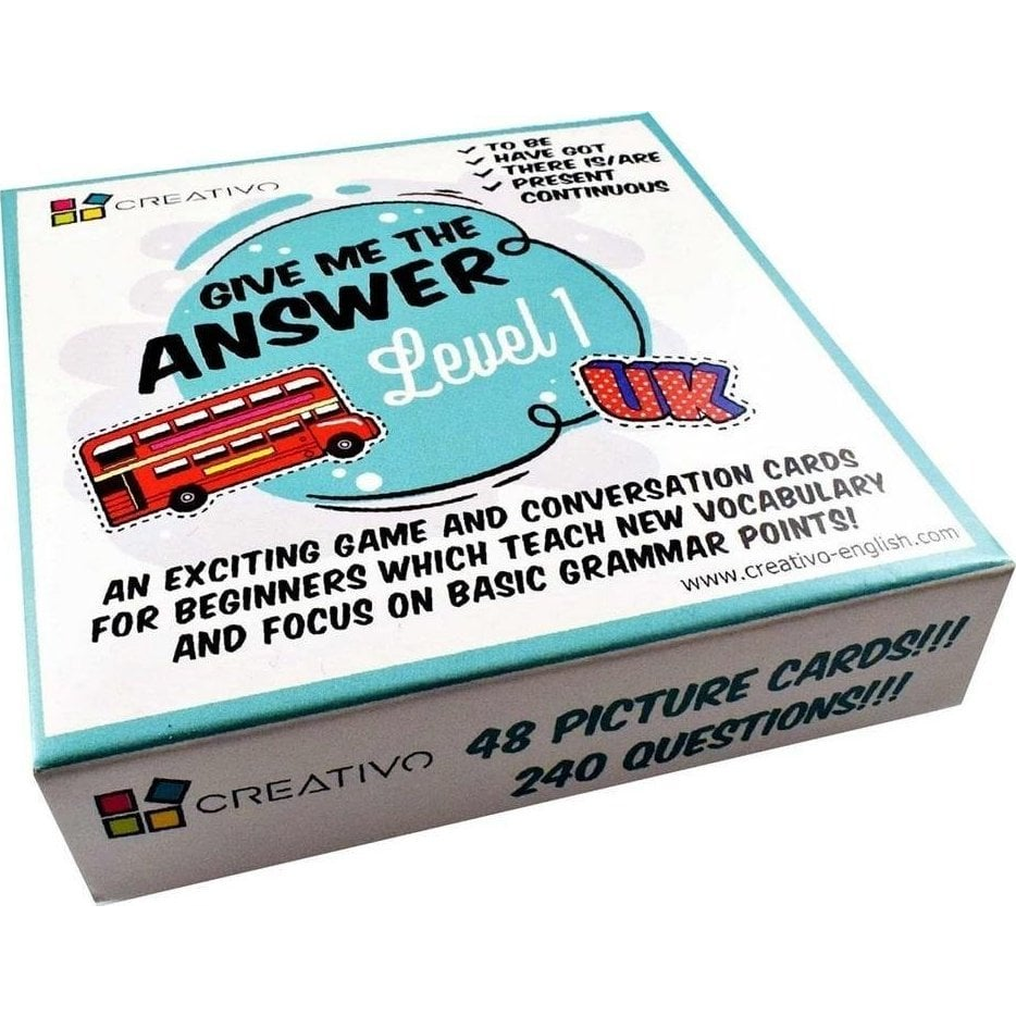 Give Me The Answer Conversation Cards - Level 1 (527603)