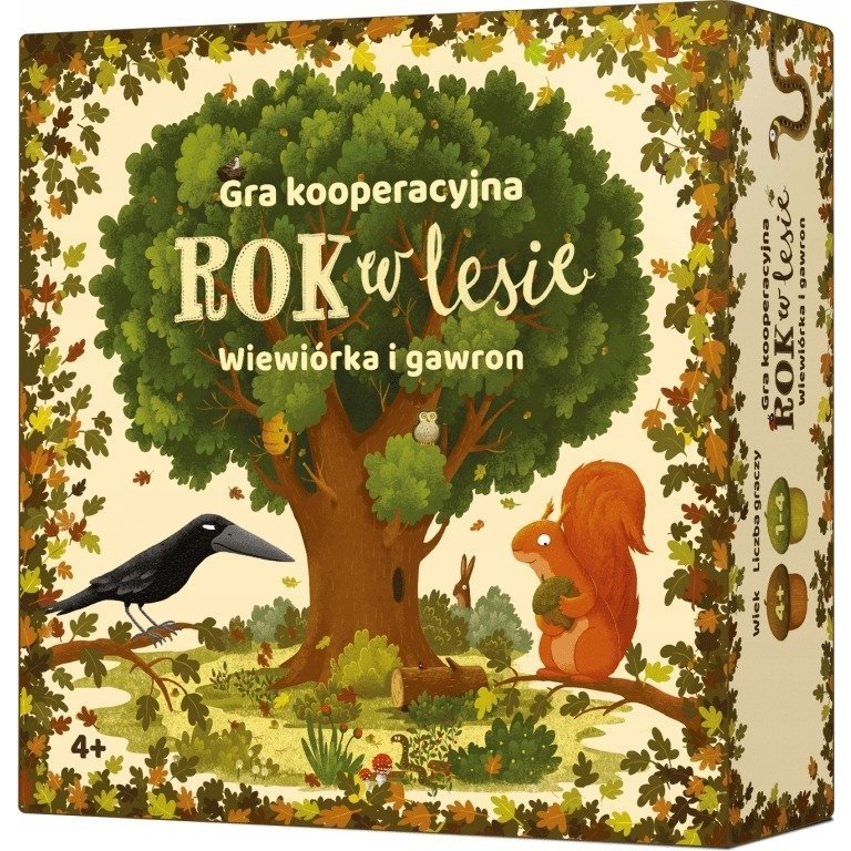 Nasza Księgarnia Mókus és Bástya Játéka. Egy Év Az Erdőben (2013790)