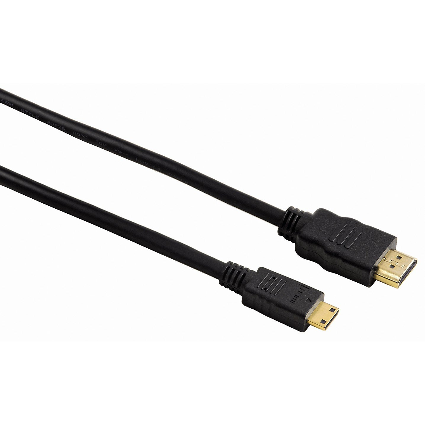 Hama 74229 HDMI - Mini HDMI Kábel 2m - Fekete (74229)