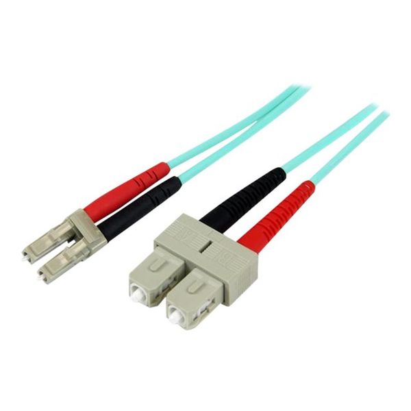 StarTech.com A50FBLCSC2 kabel InfiniBand / światłowodowy 2 m LC SC Turkusowy