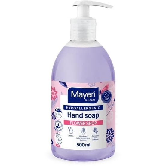 HAND SOAP HYPOALLE FLOWER MAYERI 0.5L
